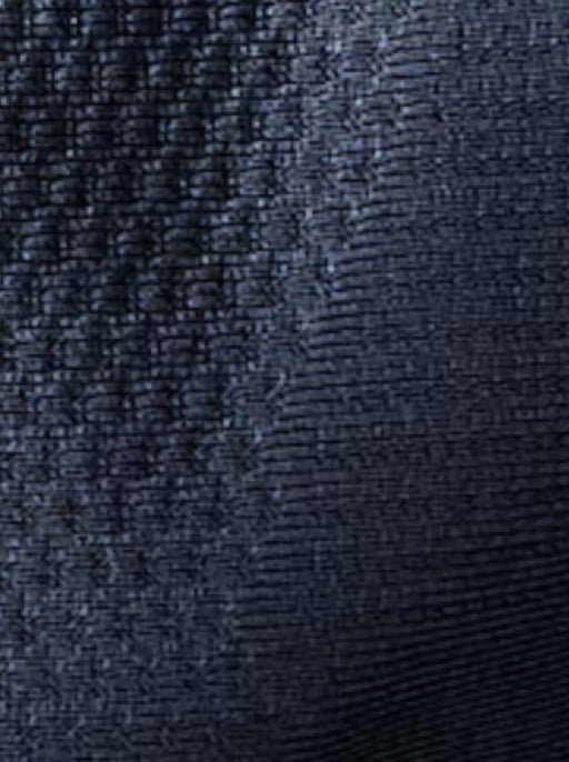 Close-up of dark blue fabric texture